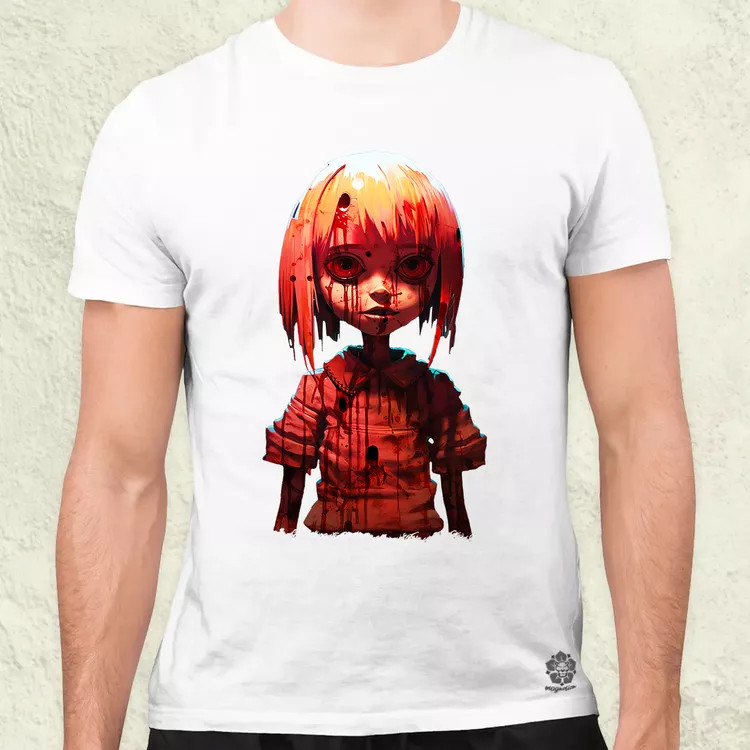 Horror baba v3 férfi póló