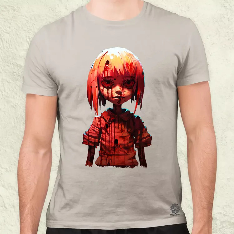 Horror baba v3 férfi póló