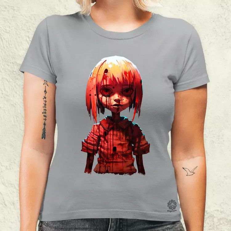 Horror baba v3 női póló