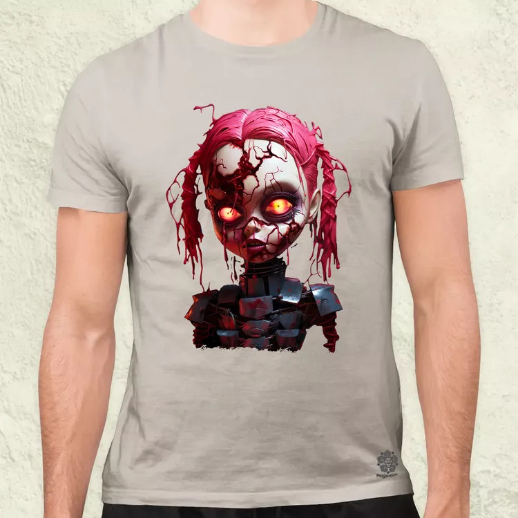 Horror baba v4 férfi póló