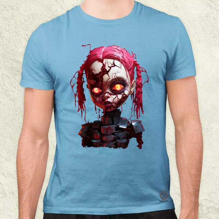 Horror baba v4 férfi póló