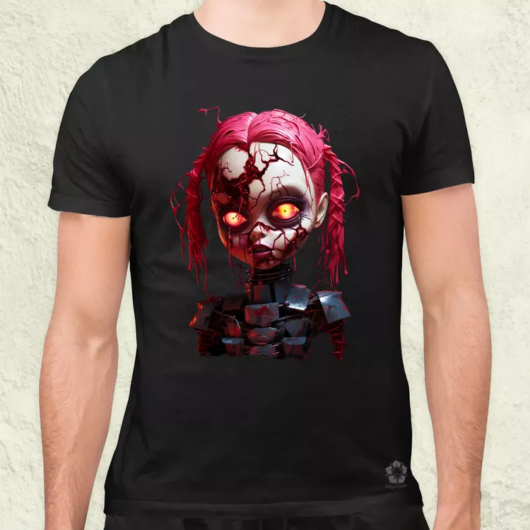 Horror baba v4 férfi póló