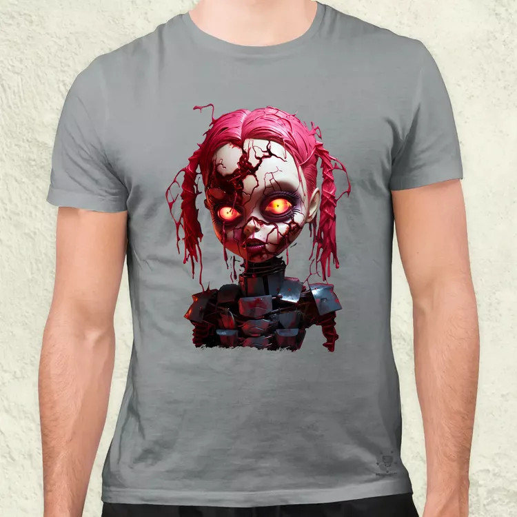 Horror baba v4 férfi póló