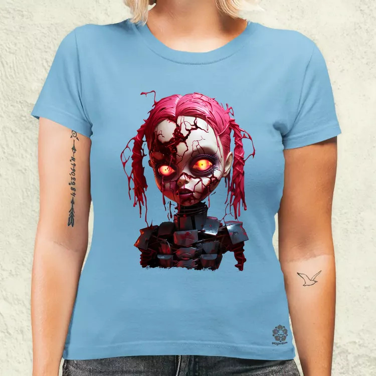 Horror baba v4 női póló