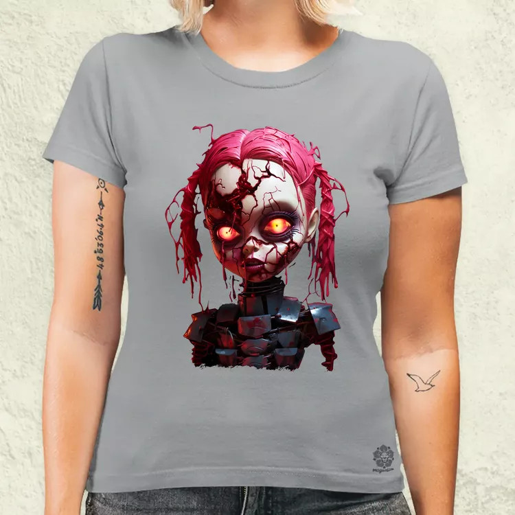 Horror baba v4 női póló