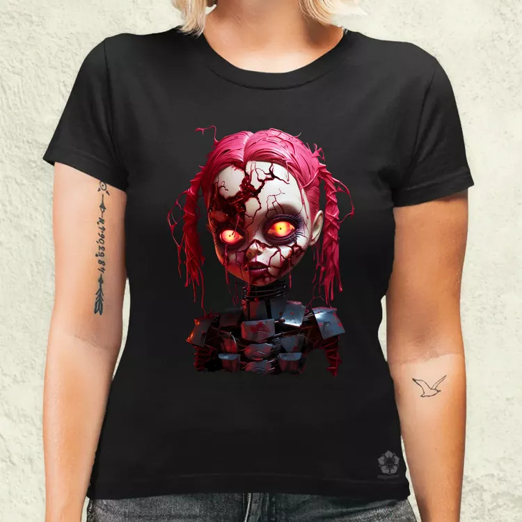 Horror baba v4 női póló
