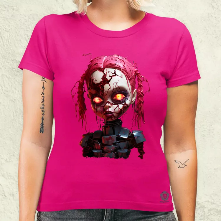 Horror baba v4 női póló