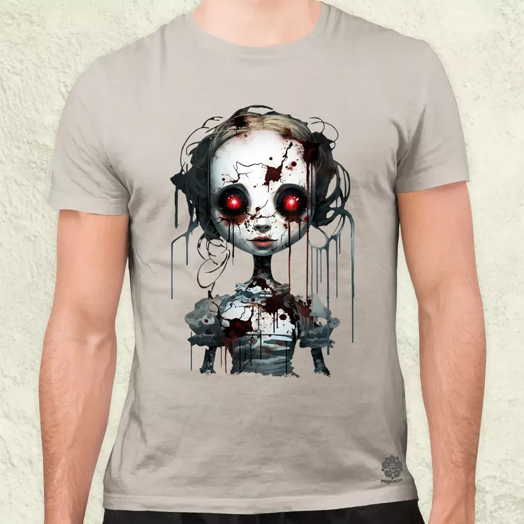 Horror baba v5 férfi póló
