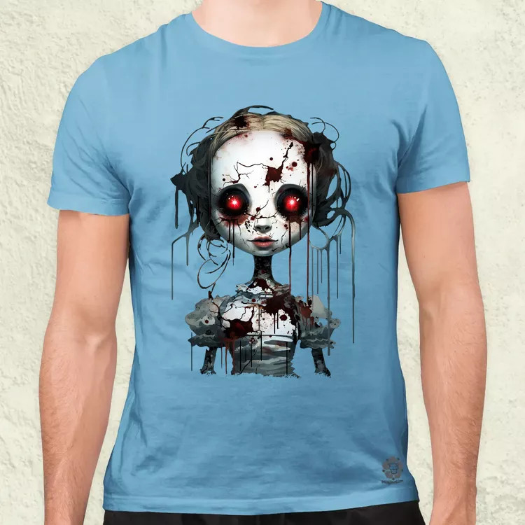 Horror baba v5 férfi póló