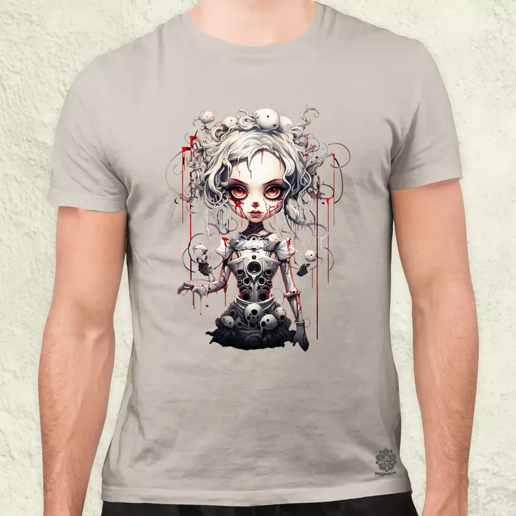Horror baba v6 férfi póló