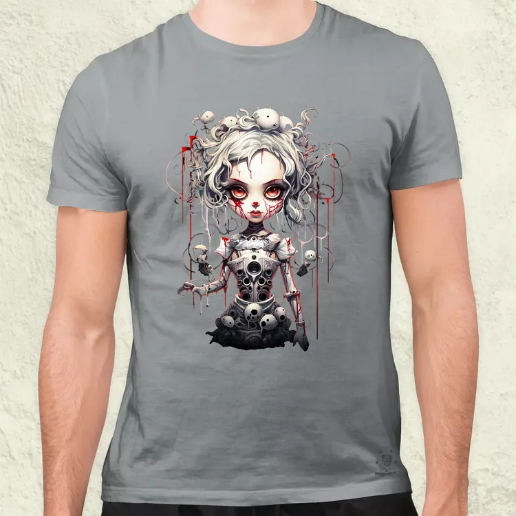 Horror baba v6 férfi póló