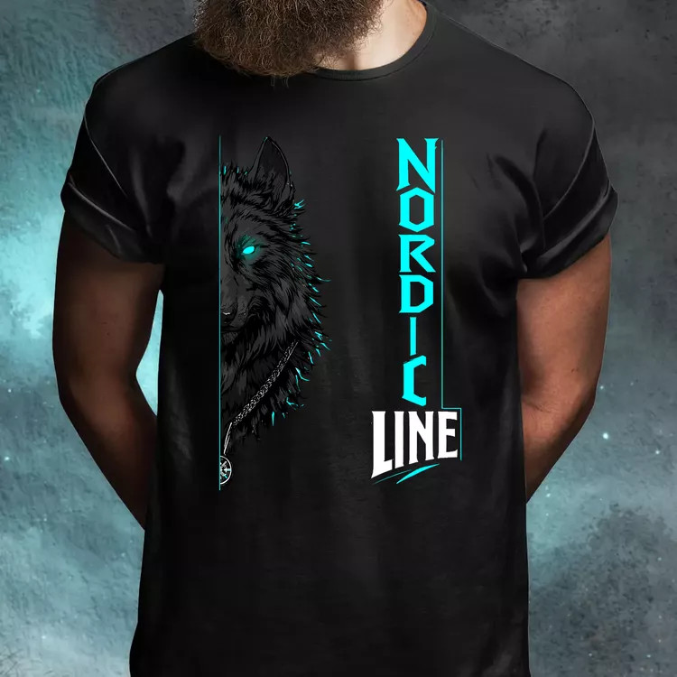 Nordic Line Farkas férfi póló