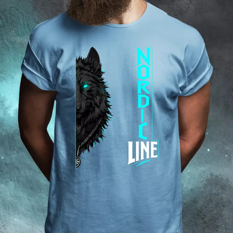 Nordic Line Farkas férfi póló