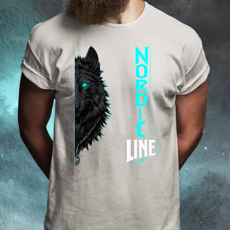 Nordic Line Farkas férfi póló