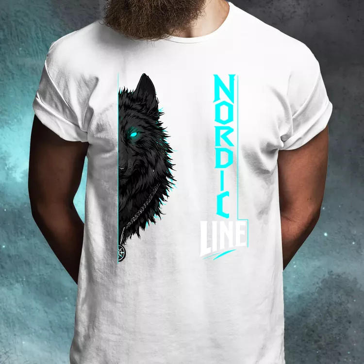 Nordic Line Farkas férfi póló