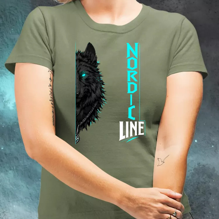 Nordic Line Farkas női póló