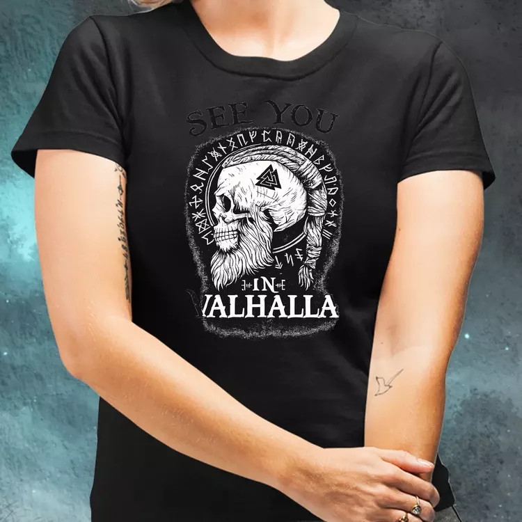 See U in Valhalla női póló
