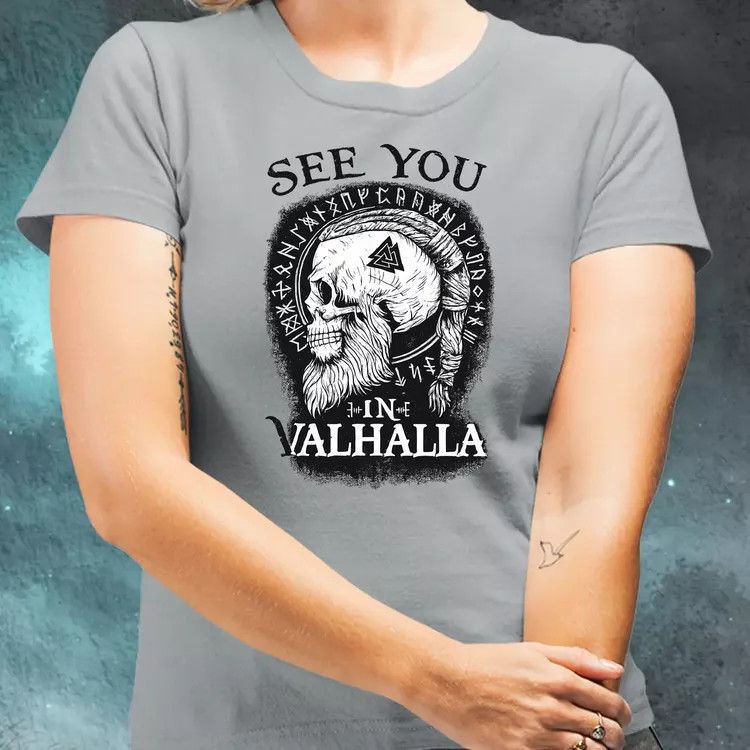 See U in Valhalla női póló
