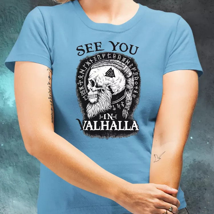 See U in Valhalla női póló