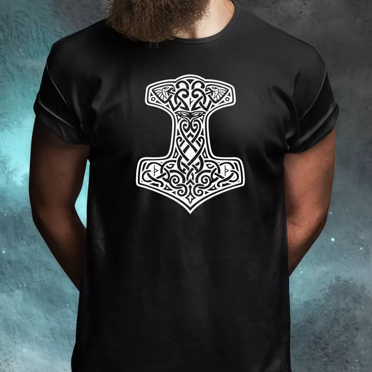 Thor Mjölnir férfi póló
