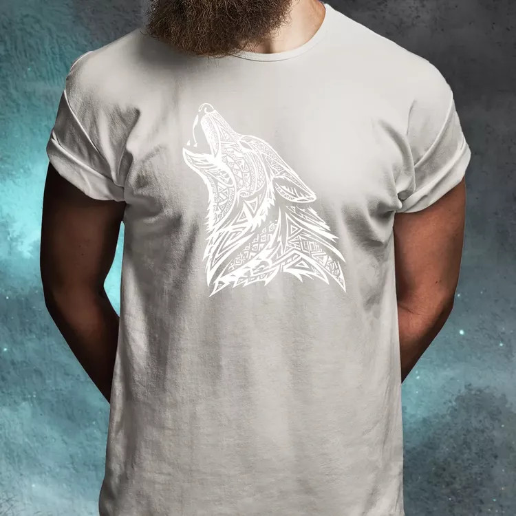 Üvöltő Fenrir férfi póló