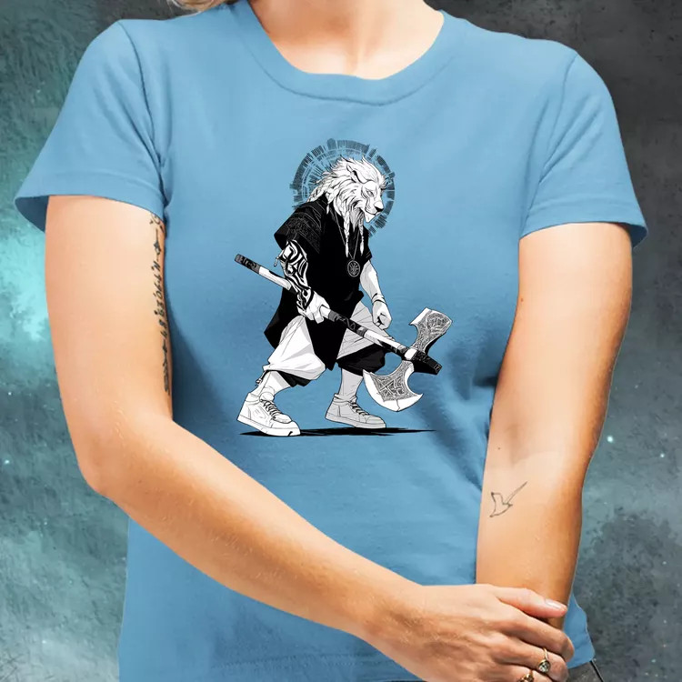 Viking Oroszlán női póló