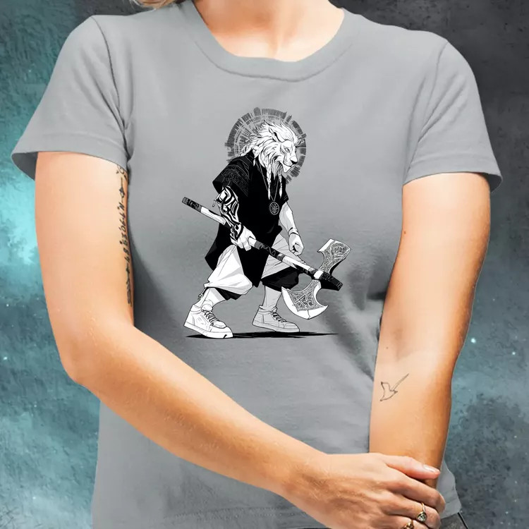 Viking Oroszlán női póló