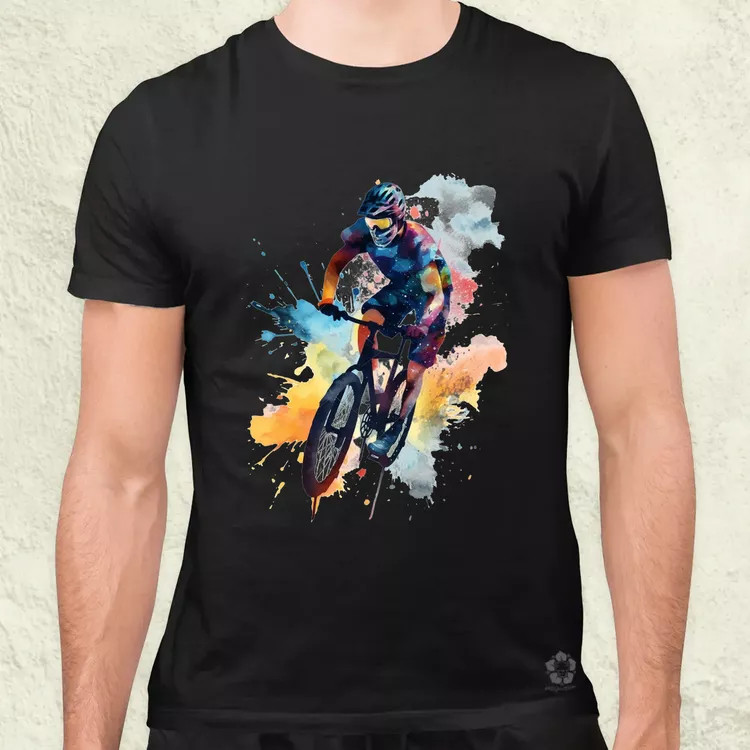 Freestyle Mountain bike férfi póló