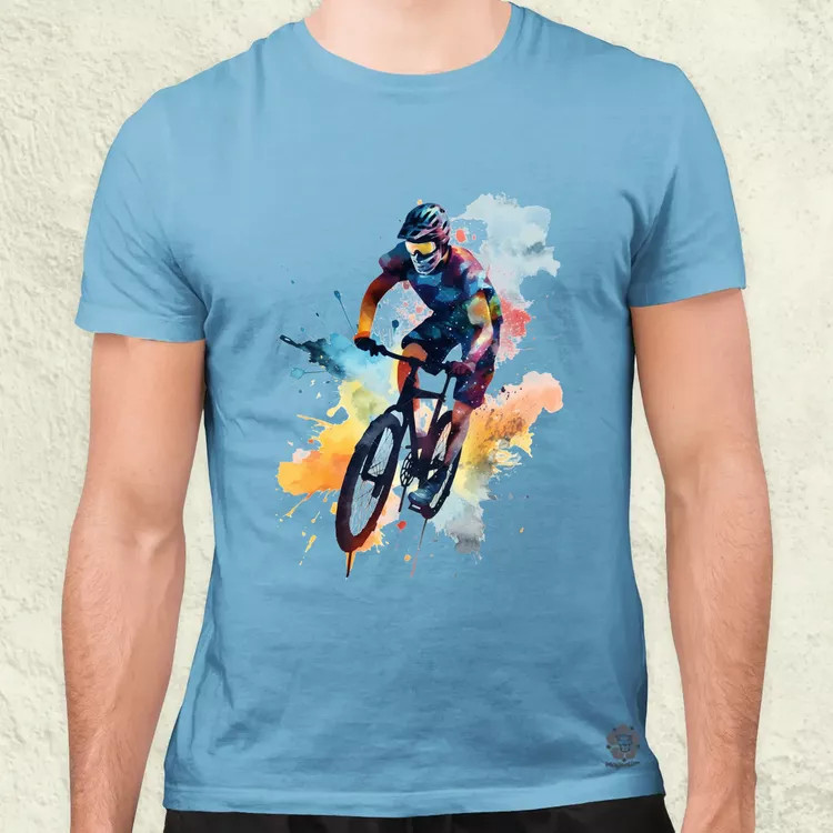 Freestyle Mountain bike férfi póló