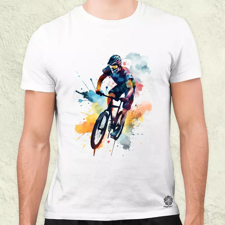 Freestyle Mountain bike férfi póló