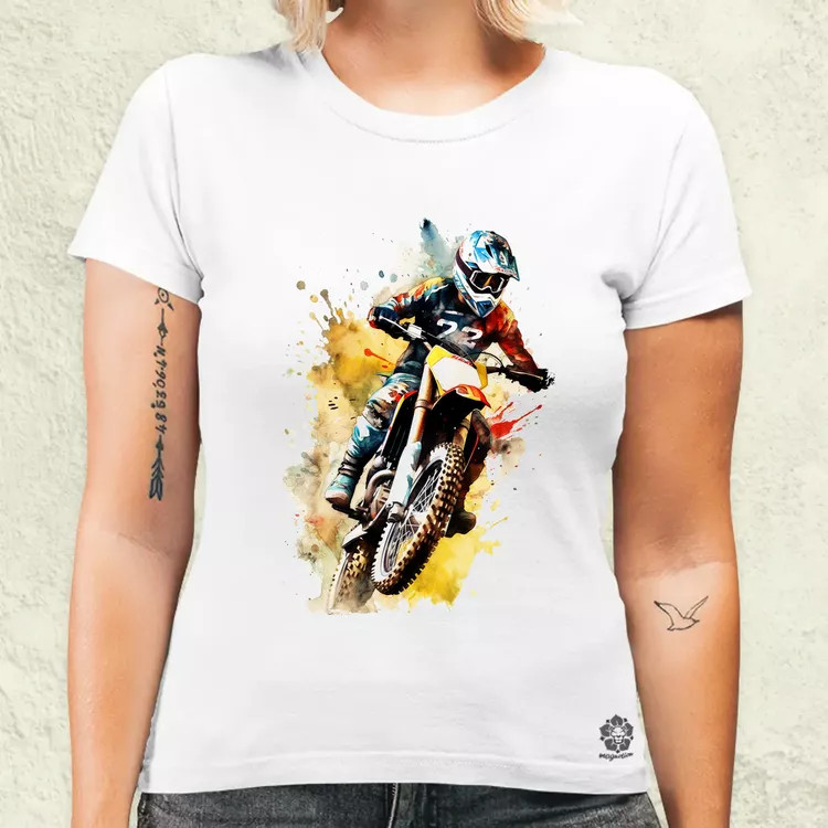 Freestyle Mtorcross v4 női póló