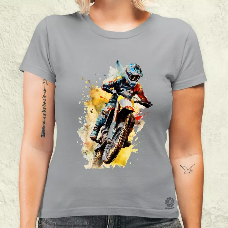 Freestyle Mtorcross v4 női póló