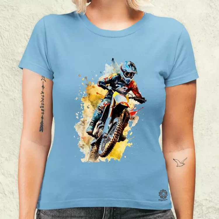 Freestyle Mtorcross v4 női póló
