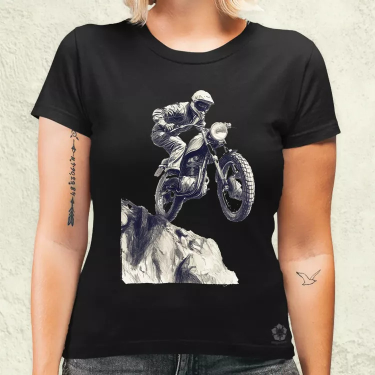 Motocross v1 női póló