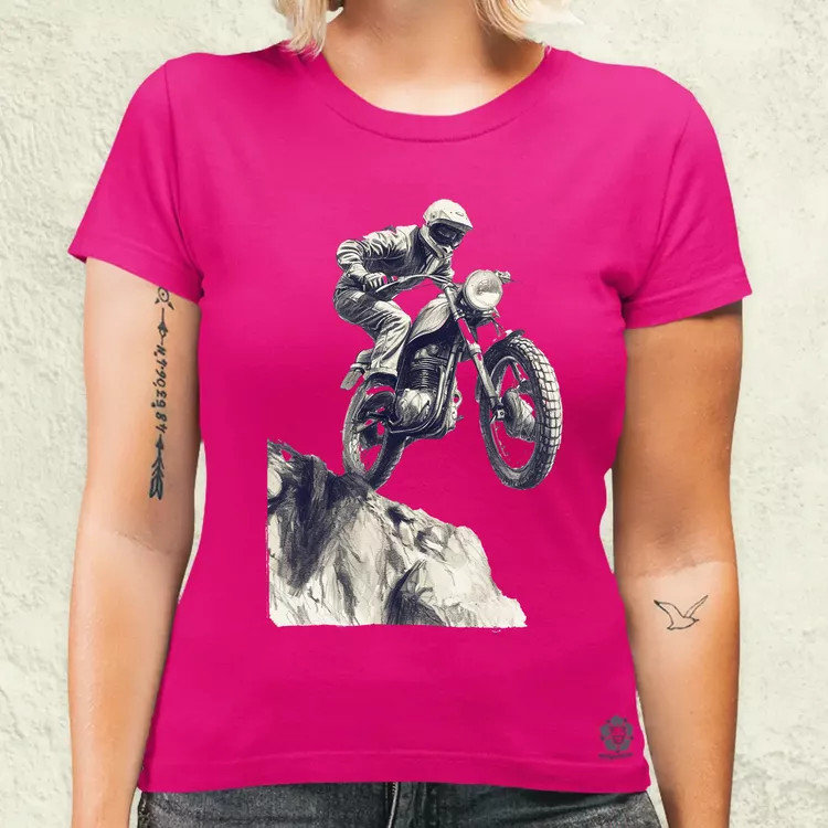 Motocross v1 női póló