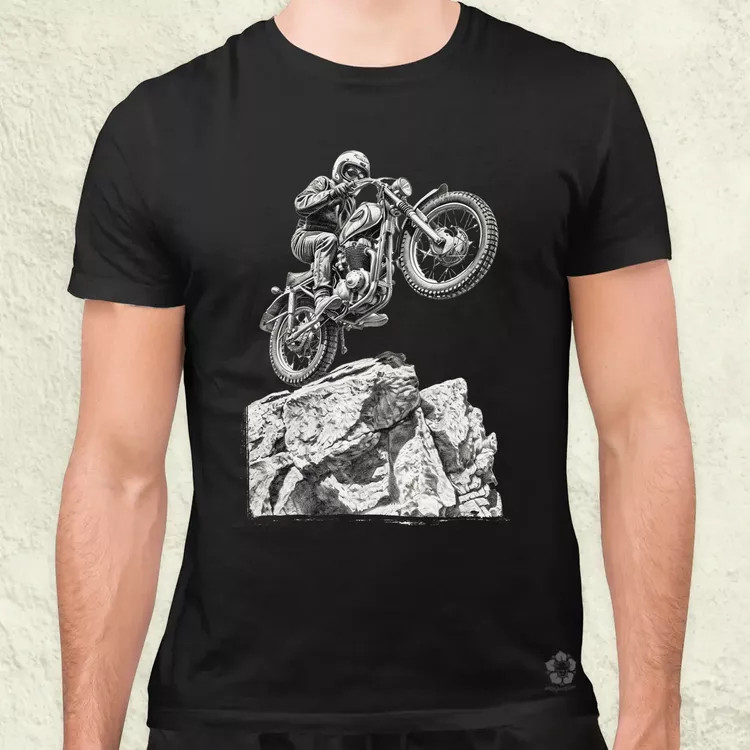 Motocross v2 férfi póló