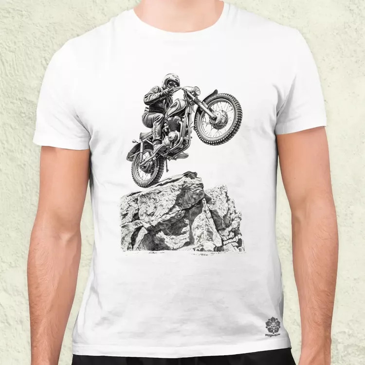 Motocross v2 férfi póló
