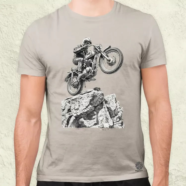 Motocross v2 férfi póló