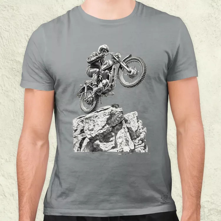 Motocross v2 férfi póló