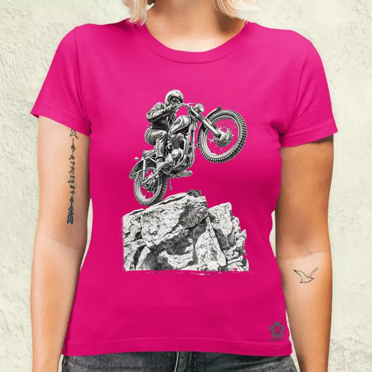 Motocross v2 női póló