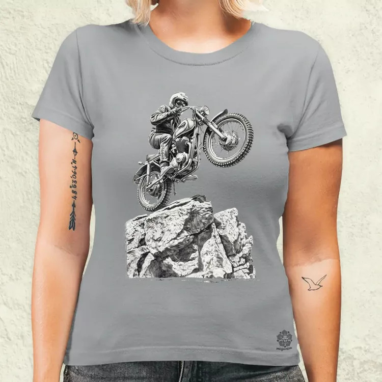 Motocross v2 női póló