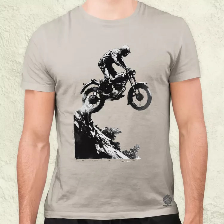 Motocross v3 férfi póló