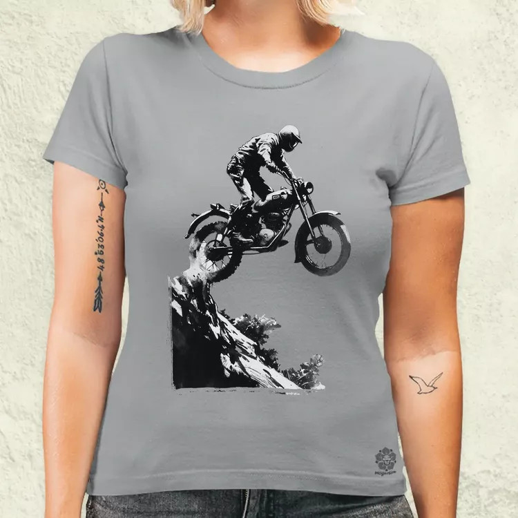 Motocross v3 női póló