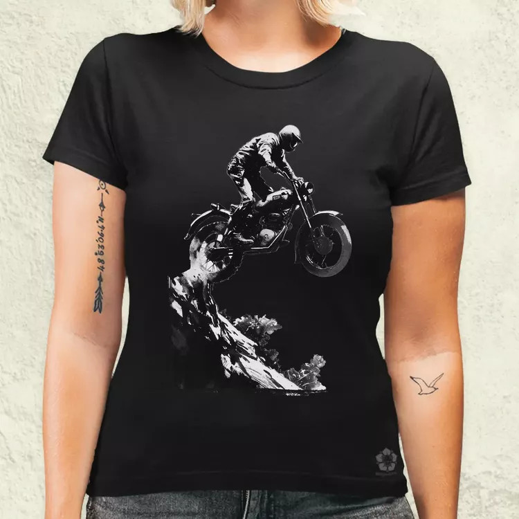 Motocross v3 női póló