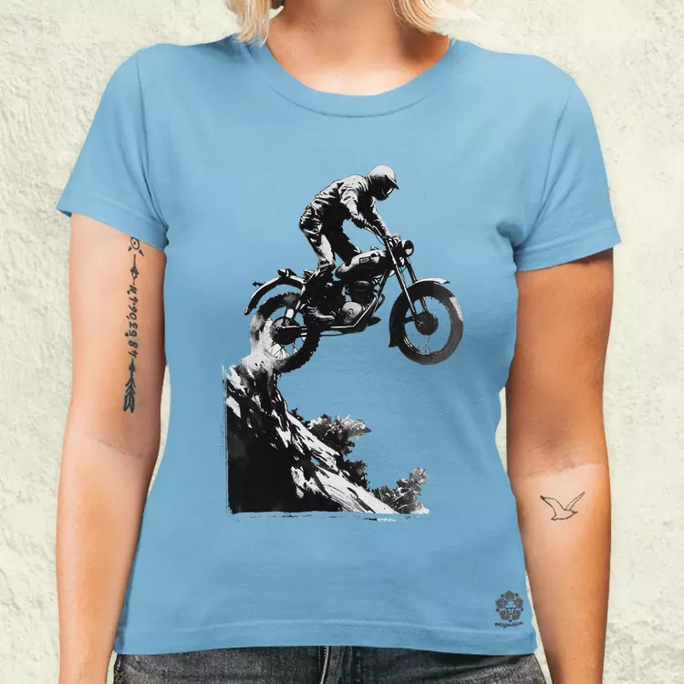 Motocross v3 női póló