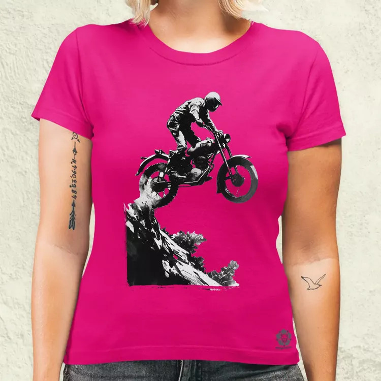 Motocross v3 női póló