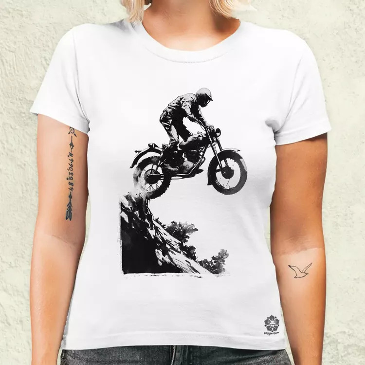Motocross v3 női póló
