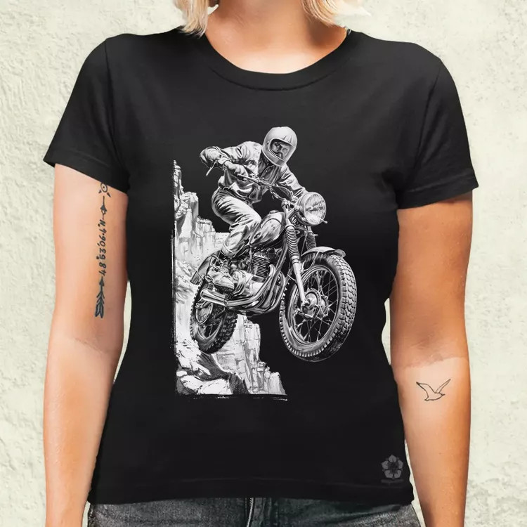Motocross v4 női póló