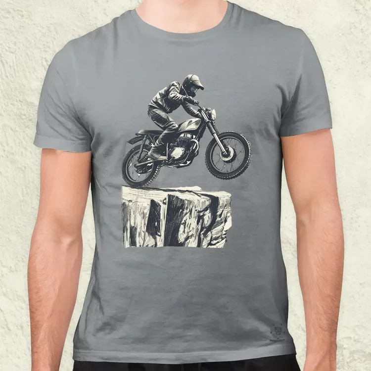Motocross v5 férfi póló