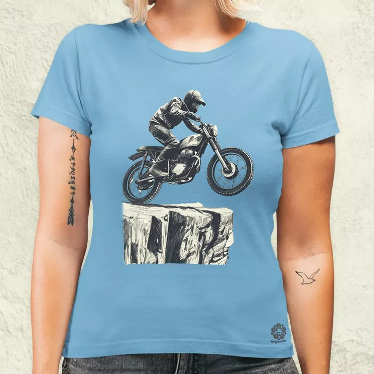 Motocross v5 női póló